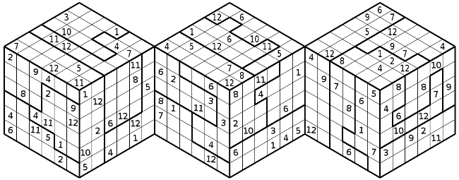 Hyper Sudoku 3D no 47