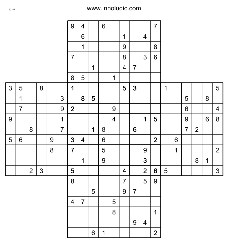 multi sudoku kamikaze sudoku 8